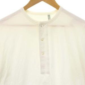 Suvin Supima Tube Henleyneck Tee Light Tシャツ カットソー