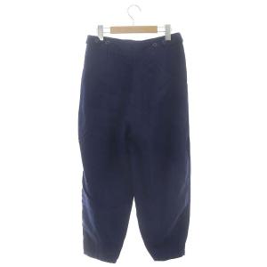 Polo by Ralph Lauren リネンバルーンパンツ テーパードパンツ 麻 ボタンフライ 4 160/72A M 紺 ネイビー /AQ