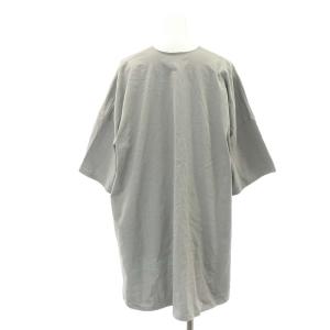 rim.ark 24SS Oversized round T/SH Tシャツ 七分袖 プルオーバー F ライトグレー /SY