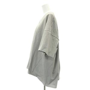 rim.ark 24SS Oversized round T/SH Tシャツ 七分袖 プルオーバー F ライトグレー /SY