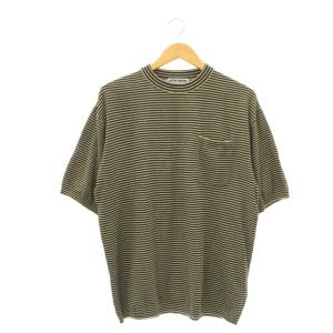 23SS Crewneck Knit Border Pocket Tee Tシャツ 半袖 ボーダー 38