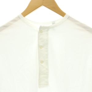 KAPTAIN SUNSHINE Suvin Supima Tube Henleyneck Tee Light Tシャツ カットソー 五分袖