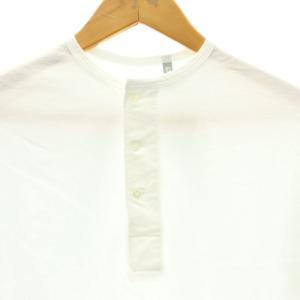 KAPTAIN SUNSHINE Suvin Supima Tube Henleyneck Tee Light Tシャツ カットソー 五分袖