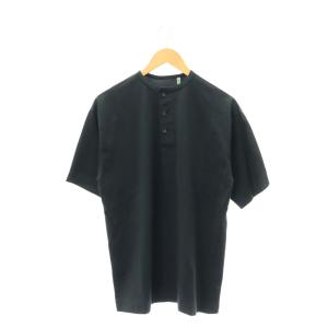 Suvin Supima Tube Henleyneck Tee Light Tシャツ カットソー 五分袖