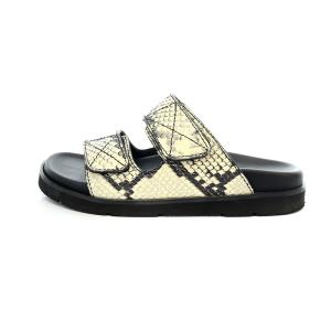 PELLICO サニー SALA サンダル パイソン型押し 35 22cm 白 ホワイト /AK27 PN