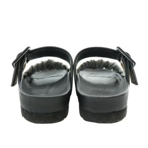 PIERRE HARDY アルファマーレ サンダル シャーリングストラップ フラット シューズ レザー 36 23cm 白 ホワイト