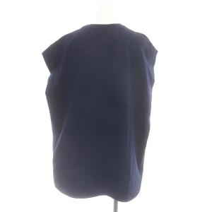 SAKULA FOLDED LINE TOP トップス カットソー プルオーバー 38 M 紺 ネイビー /SY OS