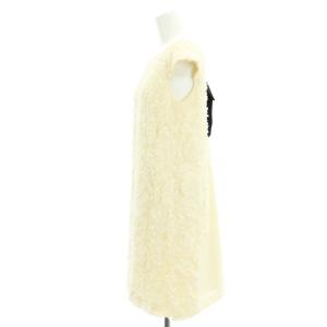 Diagram GRACE CONTINENTAL バックリボンワンピース ノースリーブ 膝丈 刺繍 36 アイボリー /NR OS PN