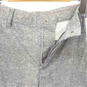 PEARLY GATES 23SS ナイロンパンツ テーパード ジッパーフライ 1 グレー /DO OS PN