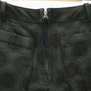 MARNI 総柄 ショートパンツ キュロット 38 緑 黒 グリーン ブラック /DF OS PN