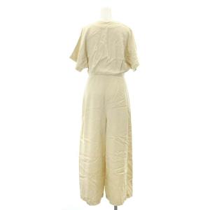 BALLSEY 22SS セルロースツイル オールインワン パンツ 半袖 34 ベージュ /HK OS PN