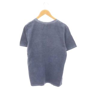 A.P.C. ロゴ刺繍 Tシャツ カットソー 半袖 S 紺 ネイビー /ES OS PN