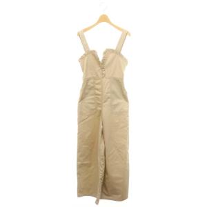 23AW FRILL DETAIL OVERALL オーバーオール オールインワン ワイドパンツ フリル