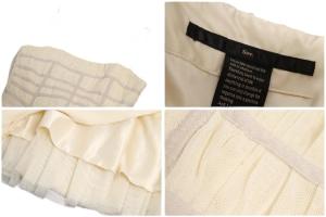 sov. ワンピース キャミワンピ ドレス チュール バックリボン 切替 白 ホワイト /yo0515 PN