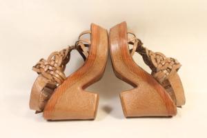 Diagram GRACE CONTINENTAL レザー ベルト サンダル /ey0518 PN