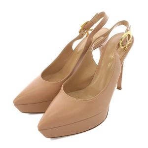 Lea 85mm パンプス ハイヒール バックストラップ 35.5 23cm ピンク /K PN