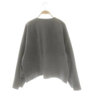 nagonstans 23AW  flap cardigan カーディガン M グレー /MI OS