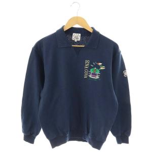 トレーナー カットソー 長袖 M ネイビー /ES OS GY39 AX