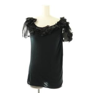 カットソー 切替 半袖 4 ブラック /HK OS GY39 AX