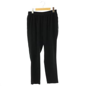 ハイウェストギャザーパンツ テーパード 38 黒 /NR OS