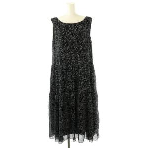 Nantucket Dress ワンピース ドット 42 ブラック