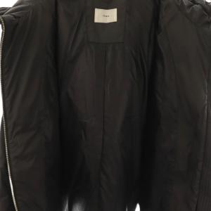 IENA 23AW ハイマルチタフタ ダウンショートコート 38 ブラック