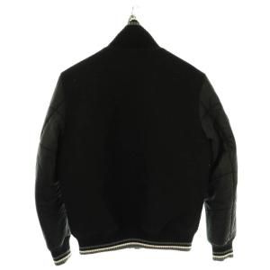 Schott スタジャン 中綿 ウール M 黒 /MI OS GY09