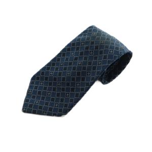 ネクタイ レギュラータイ ココマーク シルク 青 紺 /MI OS GY09
