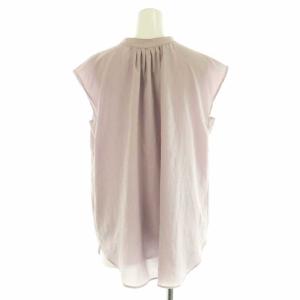 Apuweiser-riche 洗える3WAYジョーゼットブラウス シャツ フレンチスリーブ 2 ラベンダー 22217040 /NR