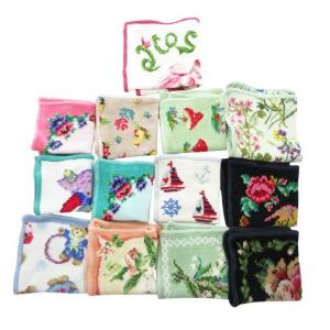 ハンカチ 13枚セット 総柄 マルチカラー /AS OS