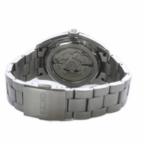 SEIKO 6R15-00C0 メカニカル 自動巻き 裏スケ デイト 腕時計 ブラック