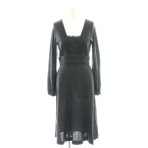 ワンピース ウール 38 ダークグレー /DO OS FR