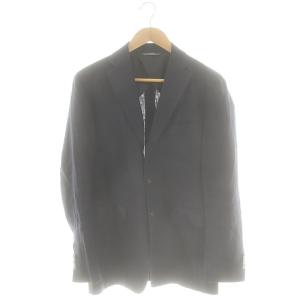 テーラードジャケット リネン 46 ネイビー /HK OS FR