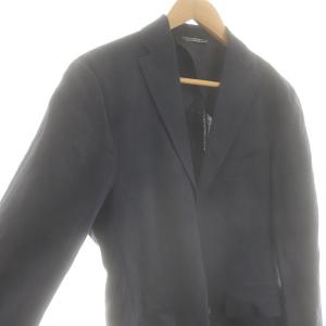 JOSEPH HOMME テーラードジャケット リネン 46 ネイビー /HK OS FR