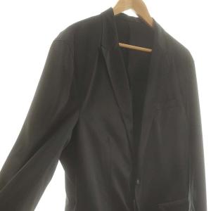 MICHEL KLEIN HOMME オム テーラードジャケット 52 ブラック /ES OS AX