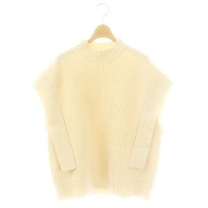 スクエアスリーブニットベスト プルオーバー 1 アイボリー /DF OS AX