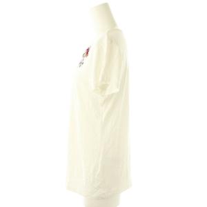 BLUGIRL ビジューカットソー Tシャツ I42 白 マルチカラー /MI OS AX