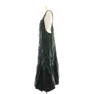 nagonstans 25SS asymmetry-volume jumper skirt スカート ワンピース M ブラック