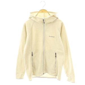 パーカー ジップアップ フリース M ベージュ /HK AX