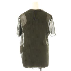 sacai Chiffon x Cotton Jersey T-Shirt トップス ブラウス タンクトップ レイヤード
