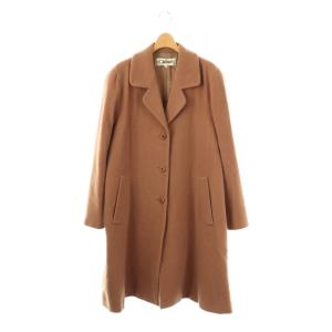 カシミヤ チェスターコート アウター ロング 42 ブラウン /DF OS GY14