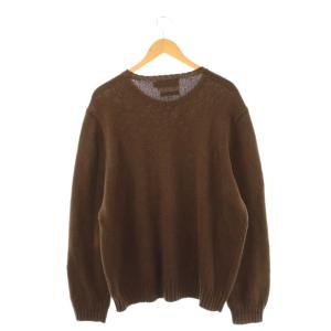 Polo by Ralph Lauren クルーネックニット セーター 長袖 XL ブラウン /DF OS GY14