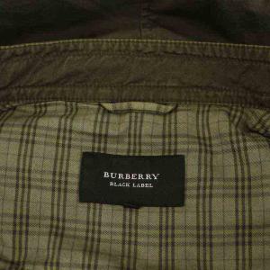 BURBERRY BLACK LABEL ブルゾン ジャケット ジップアップ バンドカラー M カーキ /MY OS GY14