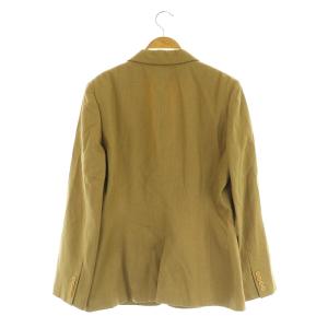 RL RALPH LAUREN ウールコットン テーラードジャケット 2B 総裏地 5f ベージュ /MY OS GY14
