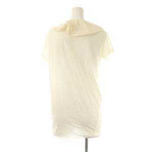 LANVIN カットソー 半袖 フリル XS 白 ホワイト /AT OS GY14