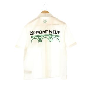 LOUIS VUITTON 24SS Flower Embroidery S/S Shit シャツ M