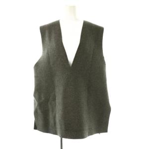 WO オーバーベスト Vネック グレー /HK OS