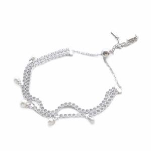 SWAROVSKI Ariana Grande パール ブレスレット シルバー色 /SR50