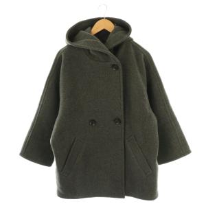 アパルトモン ライトモッサオーバーフーディーコート 36 チャコールグレー