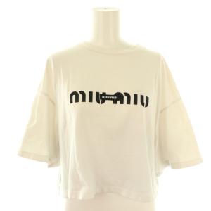 ロゴTシャツ S ホワイト MJN385